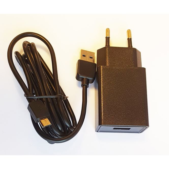 Huvudbild 10254255- -USB lader m/ledning (Micro usb) Brecom ...