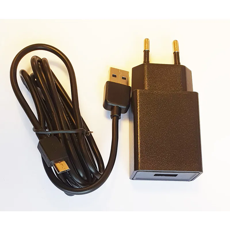 10254255- -USB lader m/ledning (Micro usb) Brecom VR-2500D