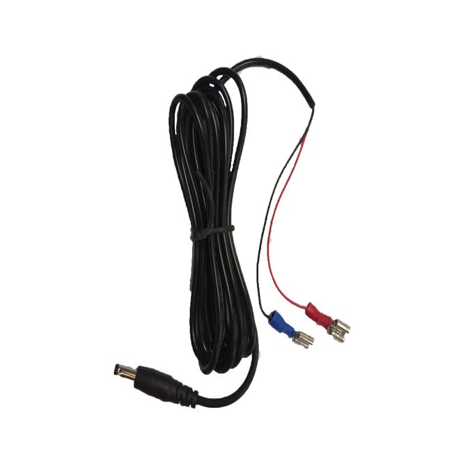Hovedbilde DC plugg m/kabel for tilkobling 6-12V batteri.