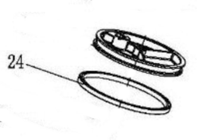 Hovedbilde 612001024- -BSF-5.V, Stempel ring - Brecom