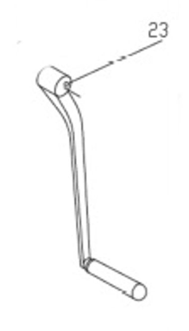 Huvudbild 20501- -Håndsveiv for mod 20500 / 2000